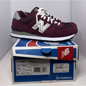 New Balance 574 Classic Encap Suede Maroon/Burgundy (US Men's 7.5 or Women's 9)